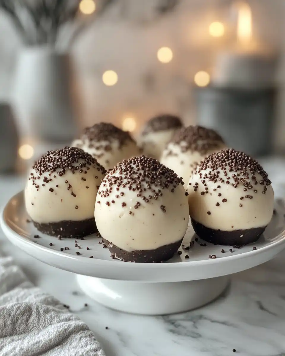 Bailey's Irish Cream Cheesecake Balls