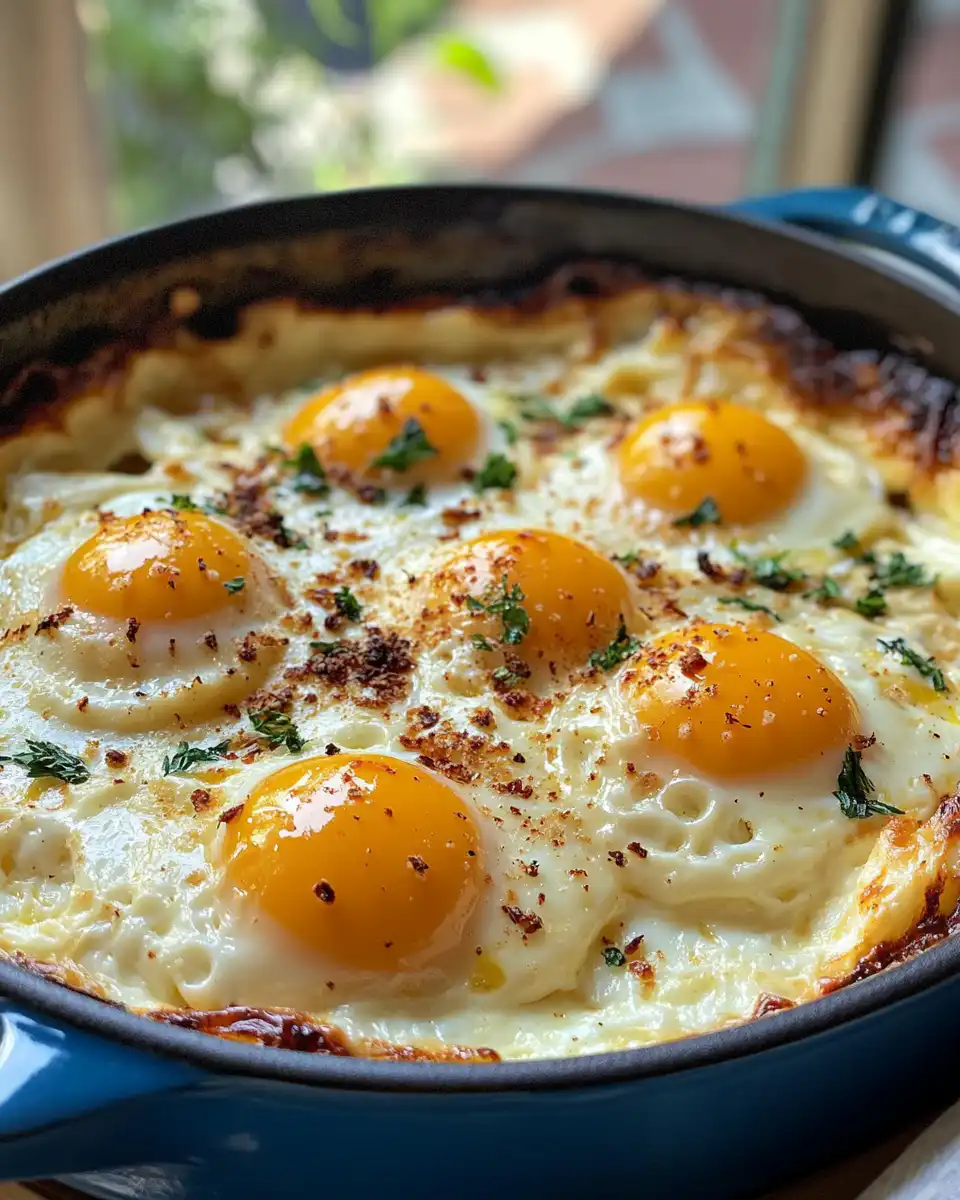 Finished creamy and fluffy egg bites ready to serve on a plate