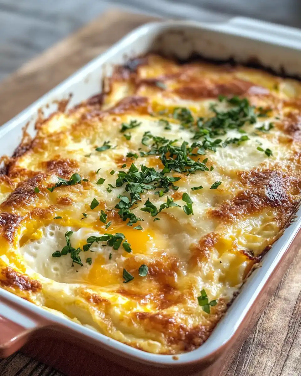 Ingredients for pressure cooker baked eggs with jalapeno, onion, cheese and crumbled tater tots
