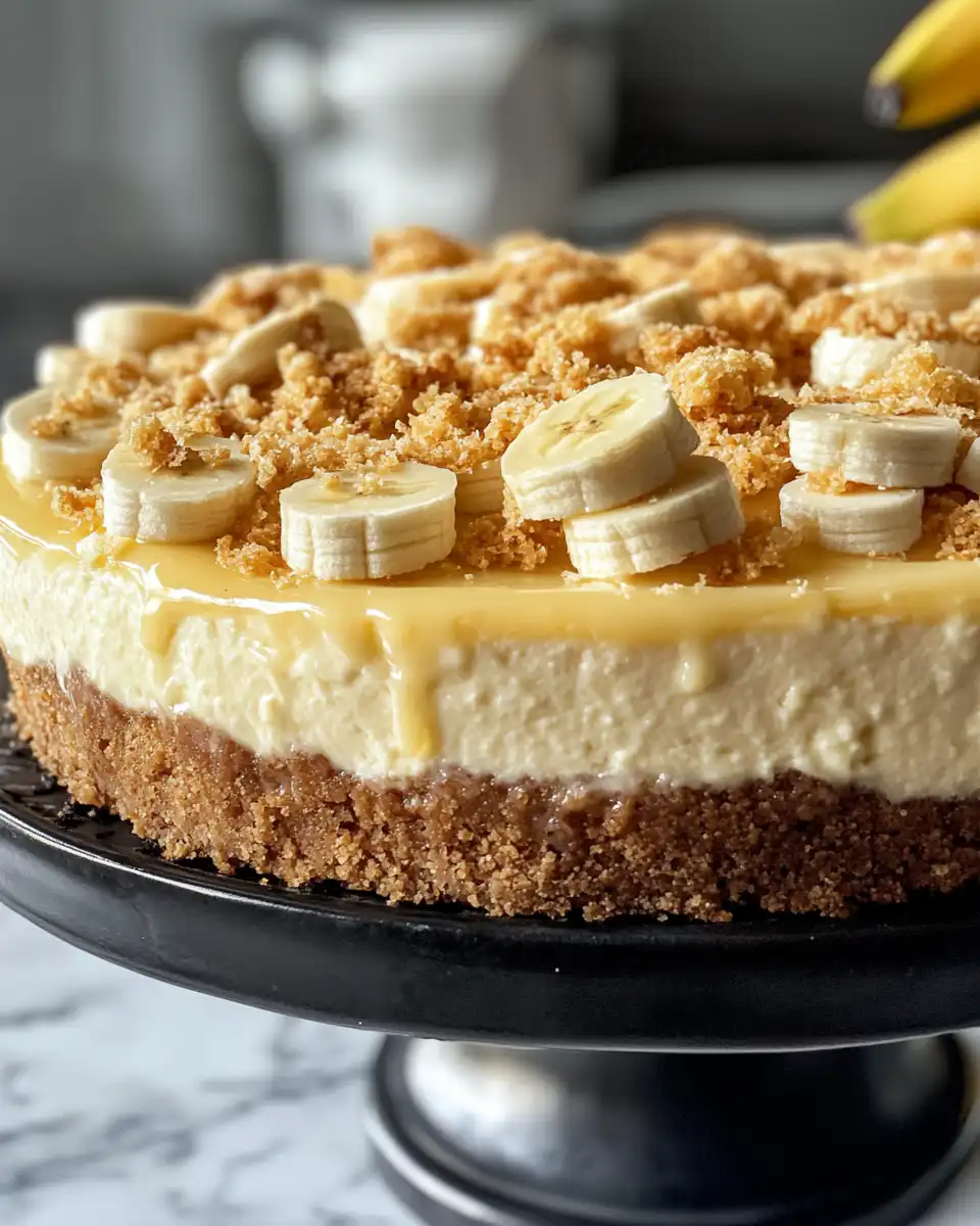 Ingredients for banana pudding cheesecake including cream cheese bananas and Nilla wafers