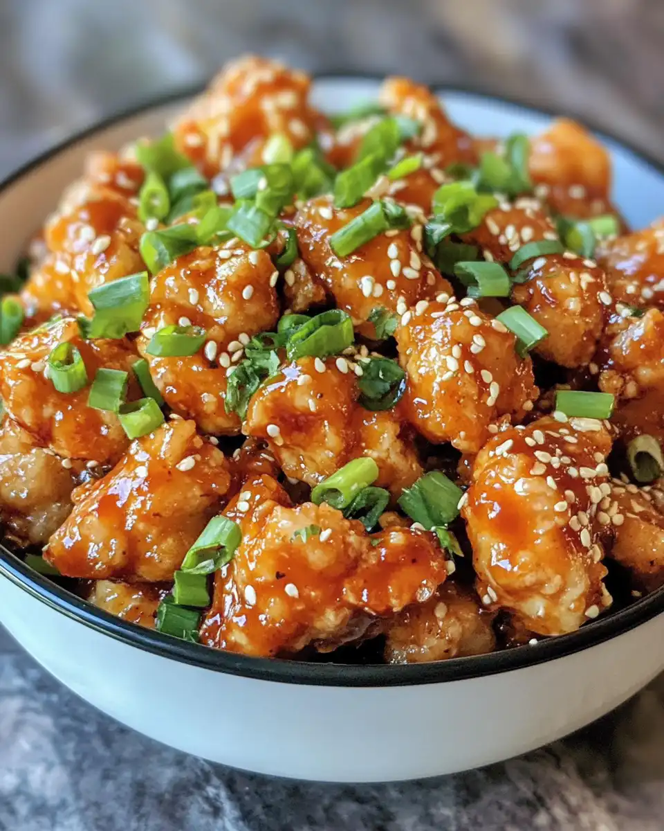 Ingredients and sauces prepared for Bang Bang Chicken pressure cooker recipe