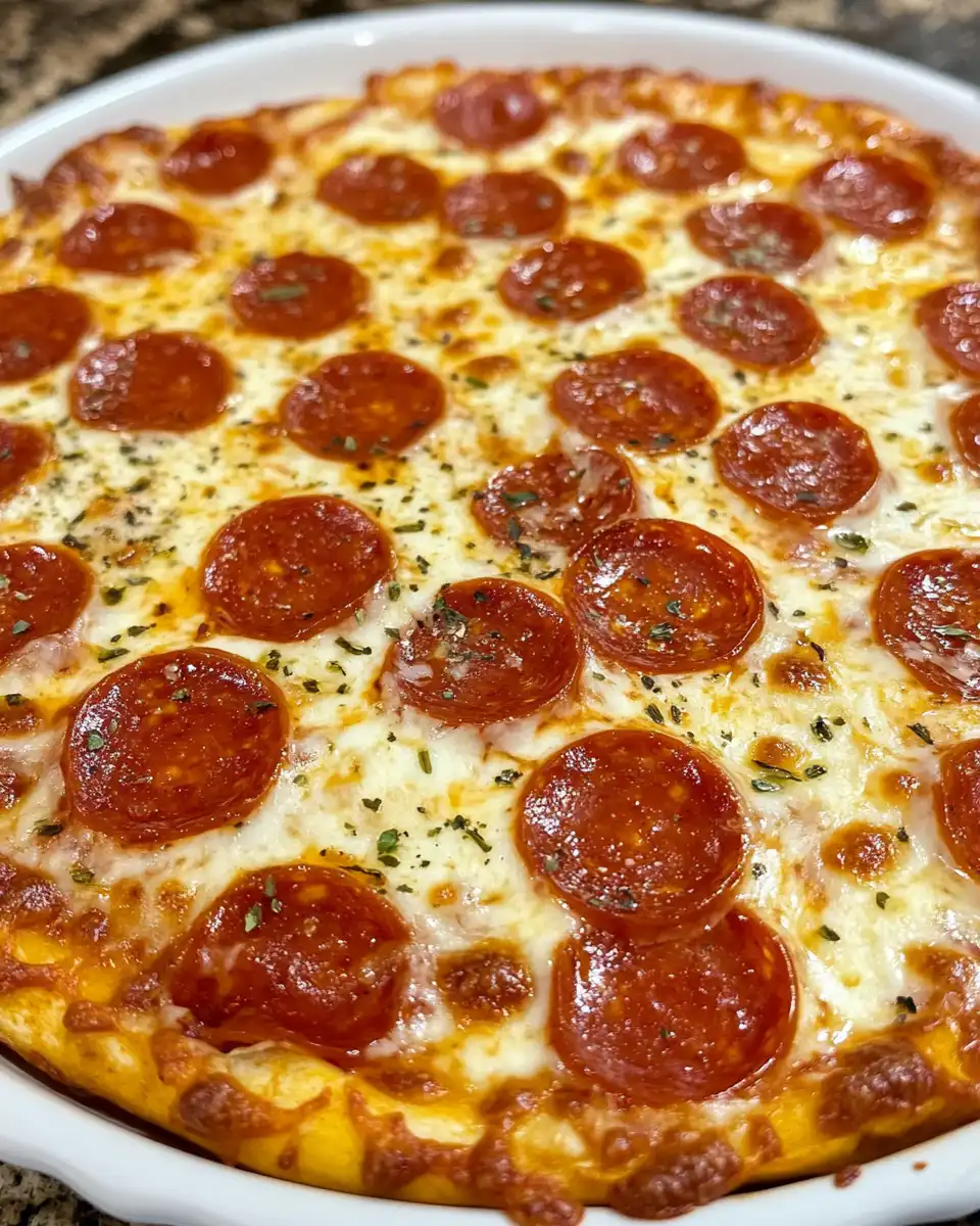 Steam rising from slow cooker preparing cheesy pizza dip