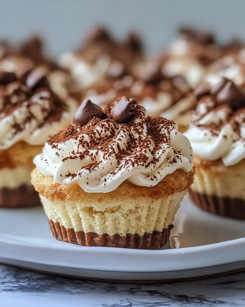 Ingredients for tiramisu cookie cups laid out