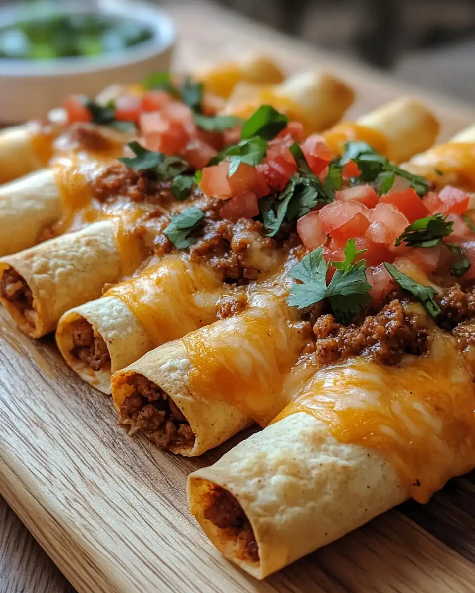 Ingredients laid out for cheesy taco sticks
