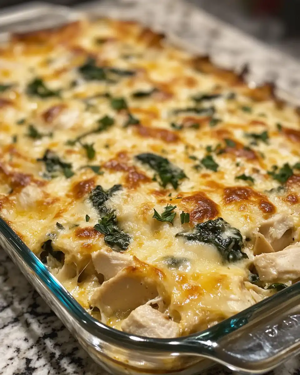 Cheesy golden baked casserole