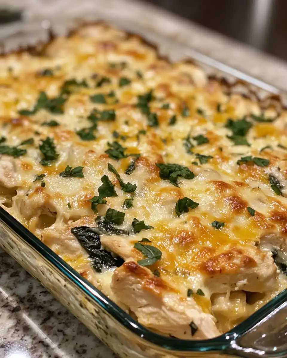 Chicken and Spinach Casserole