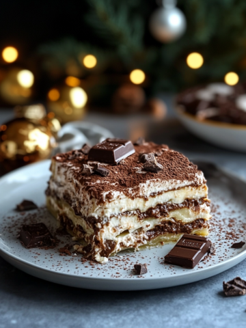 Chocolade Lasagne Recipe taken with iphone 15 pro max --iw 2 --ar 4:5 --v 6.1 --raw