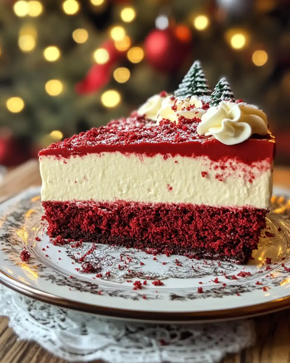Steps for pressure cooking red velvet cheesecake