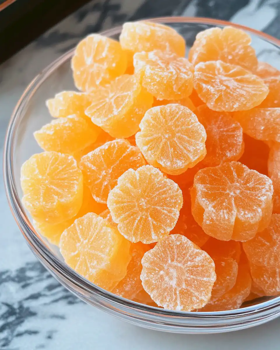Ingredients laid out for making candied orange peel