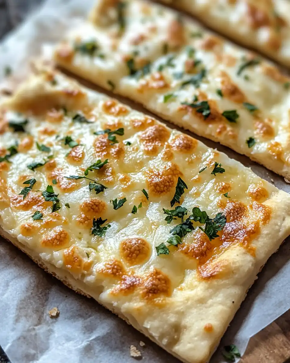 Ingredients for cottage cheese flatbread on a kitchen counter
