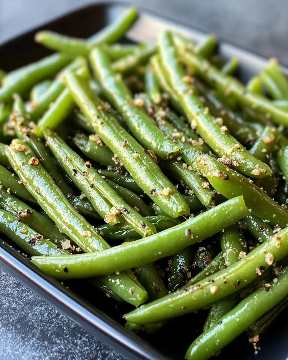Pressure cooker with crack green beans cooking and steam