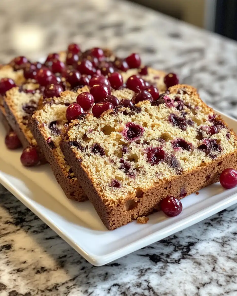 Cranberry orange breakfast cake fresh out of the pressure cooker