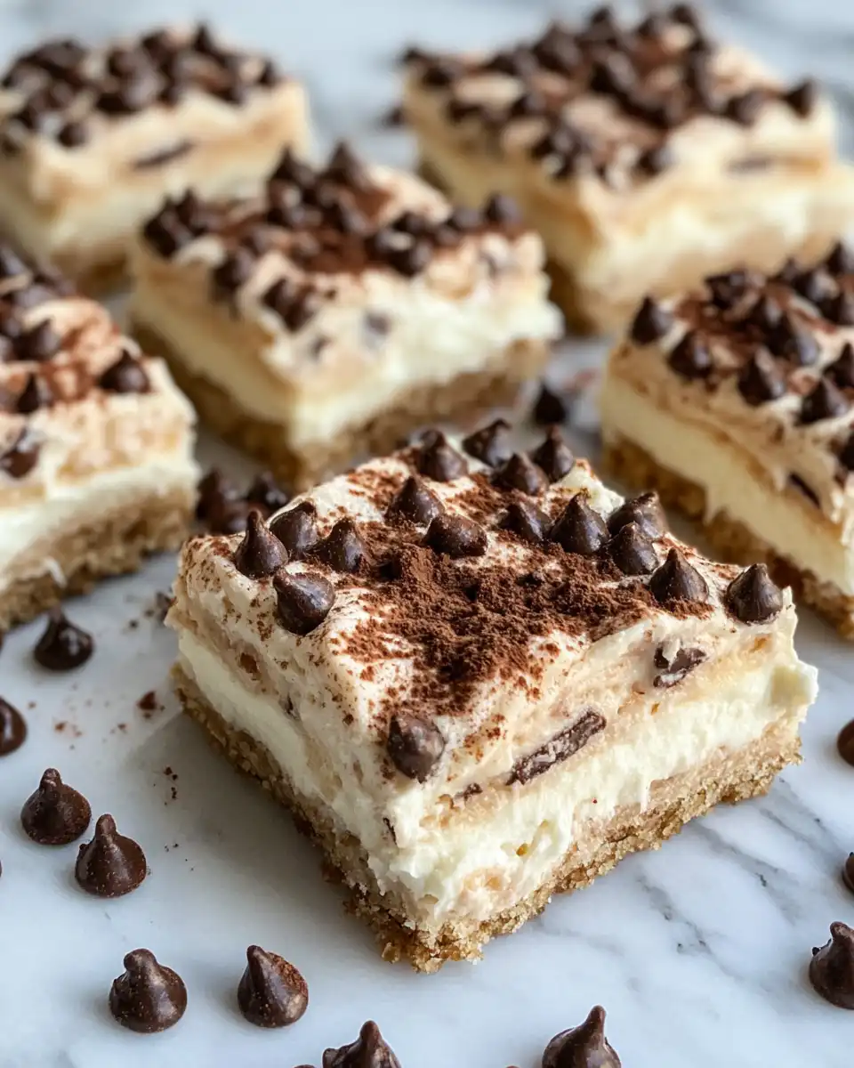 Delicious cannoli squares with cinnamon and orange zest scent
