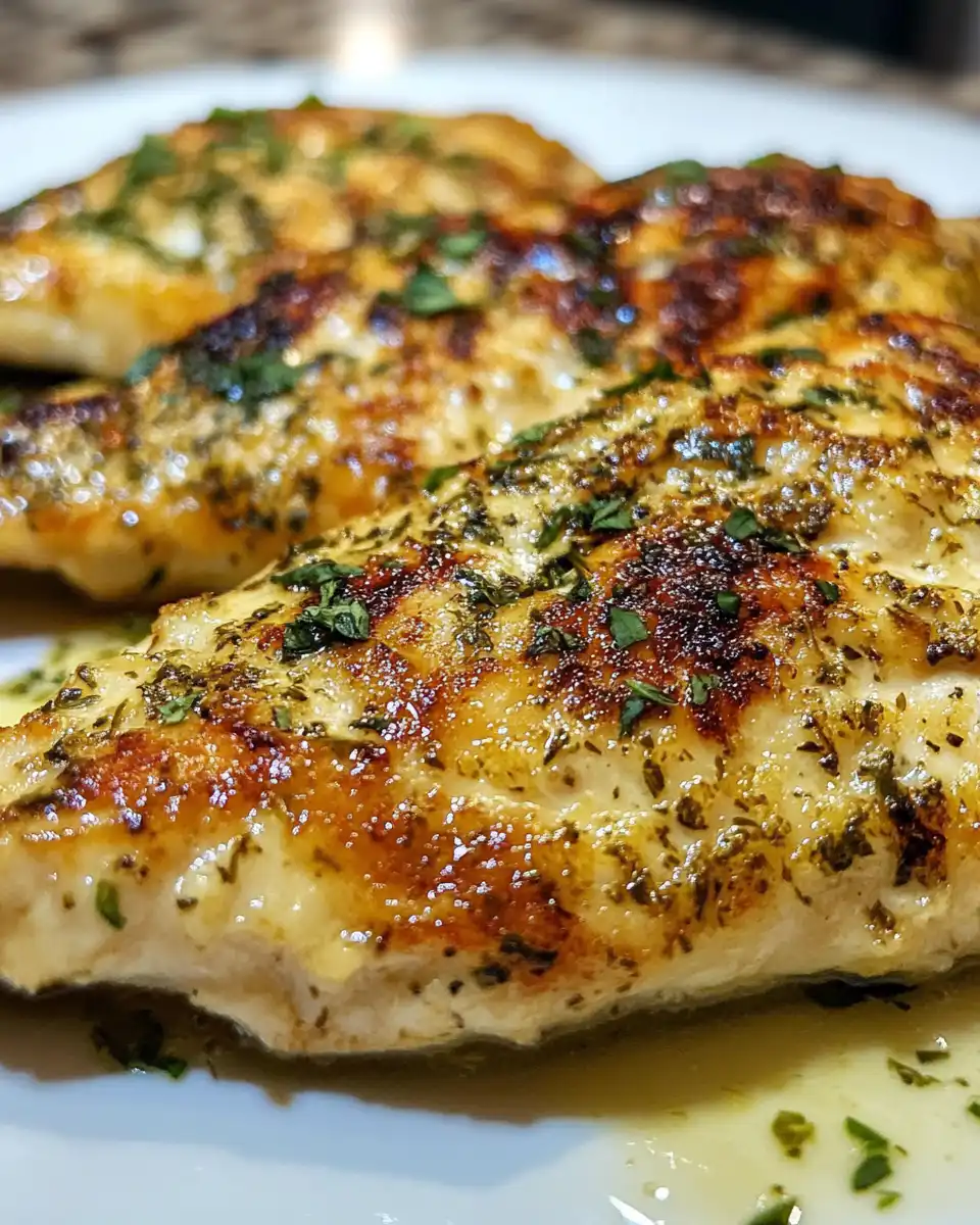 Close up of dill pickle parmesan chicken in a cooking pot