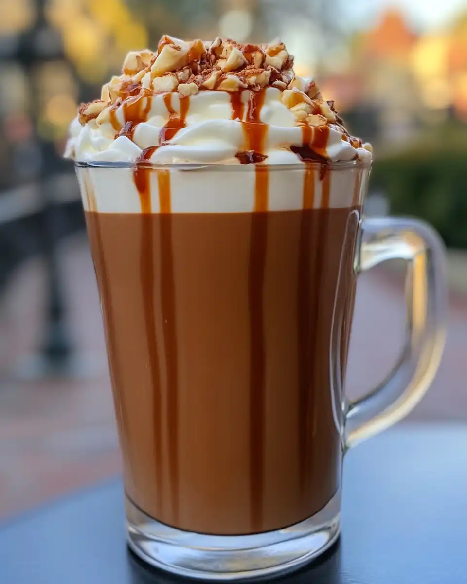 Ingredients for Disneyland hot chocolate including milk cream cocoa and condensed milk