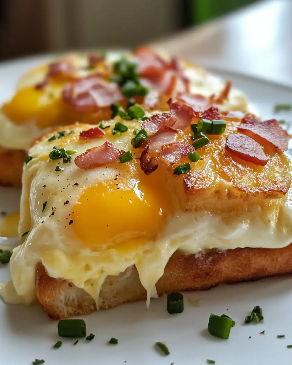 Ingredients including English muffins, Canadian bacon, eggs, and milk