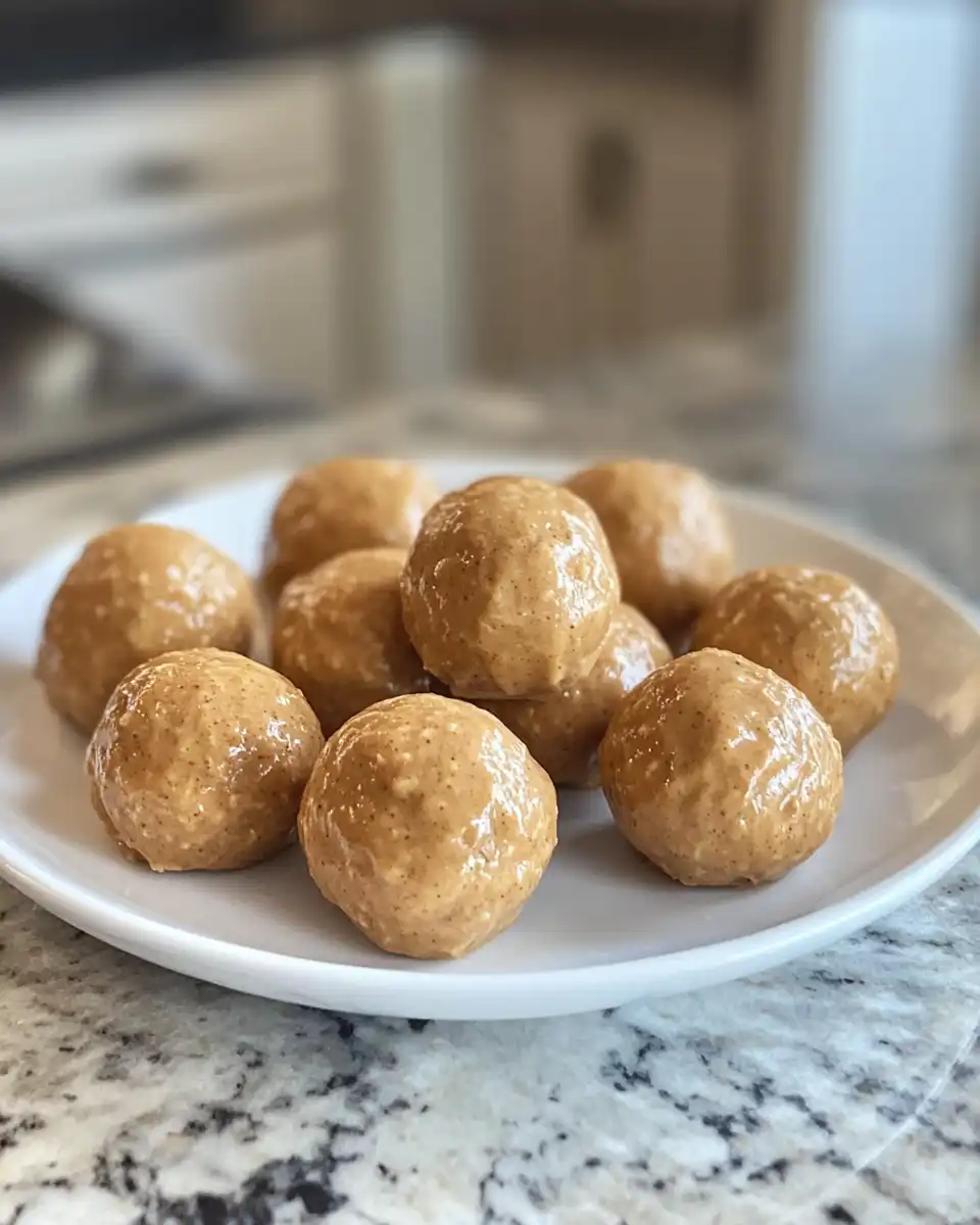 Chocolate Layer Being Spoon-Coated Over Frozen Bites