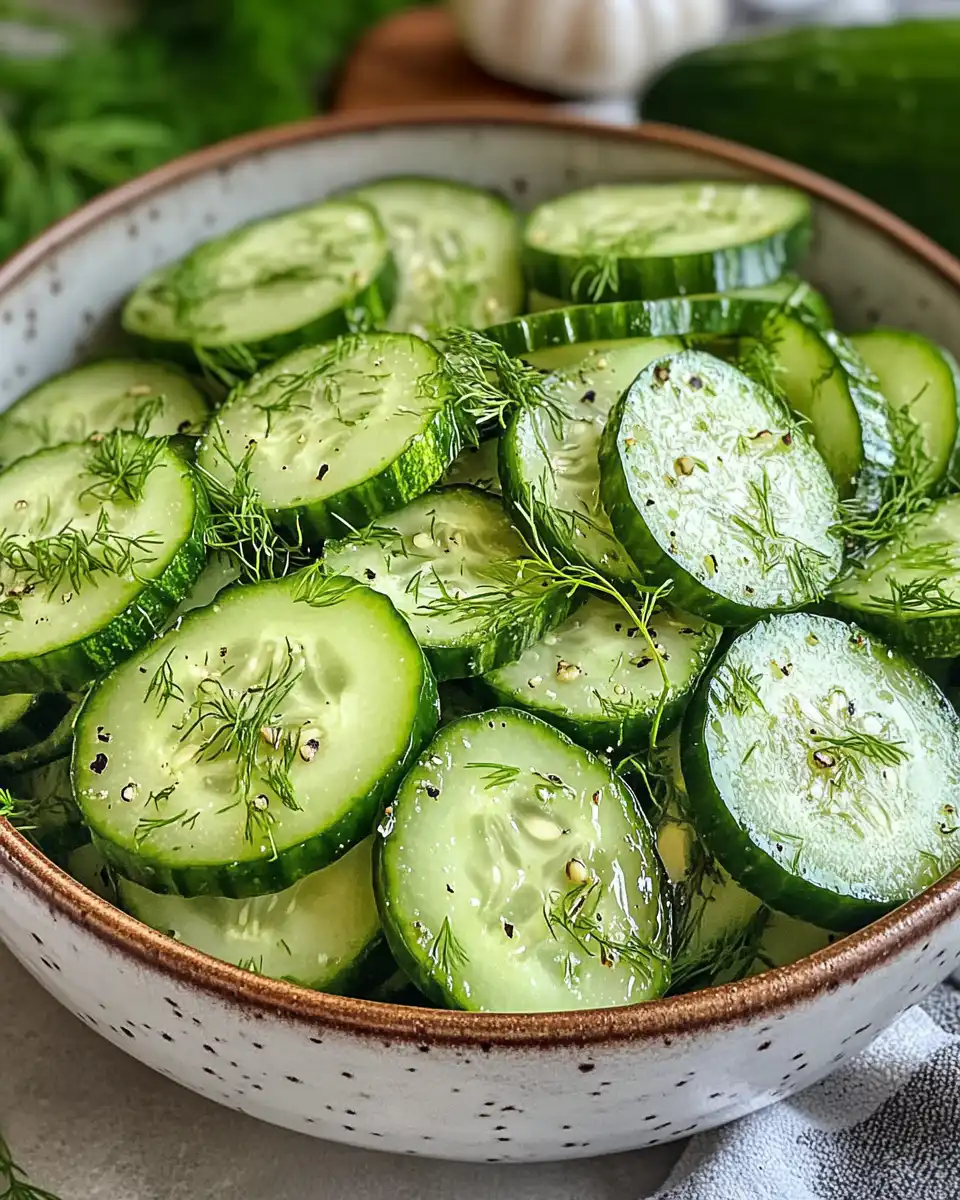 Pickling ingredients including dill, garlic, peppercorns and cucumbers in jars