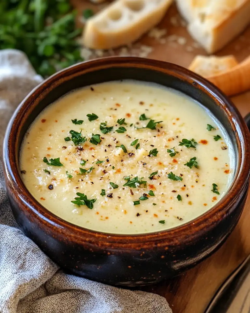 Ingredients arranged for garlic parmesan sauce recipe including butter and Parmesan cheese