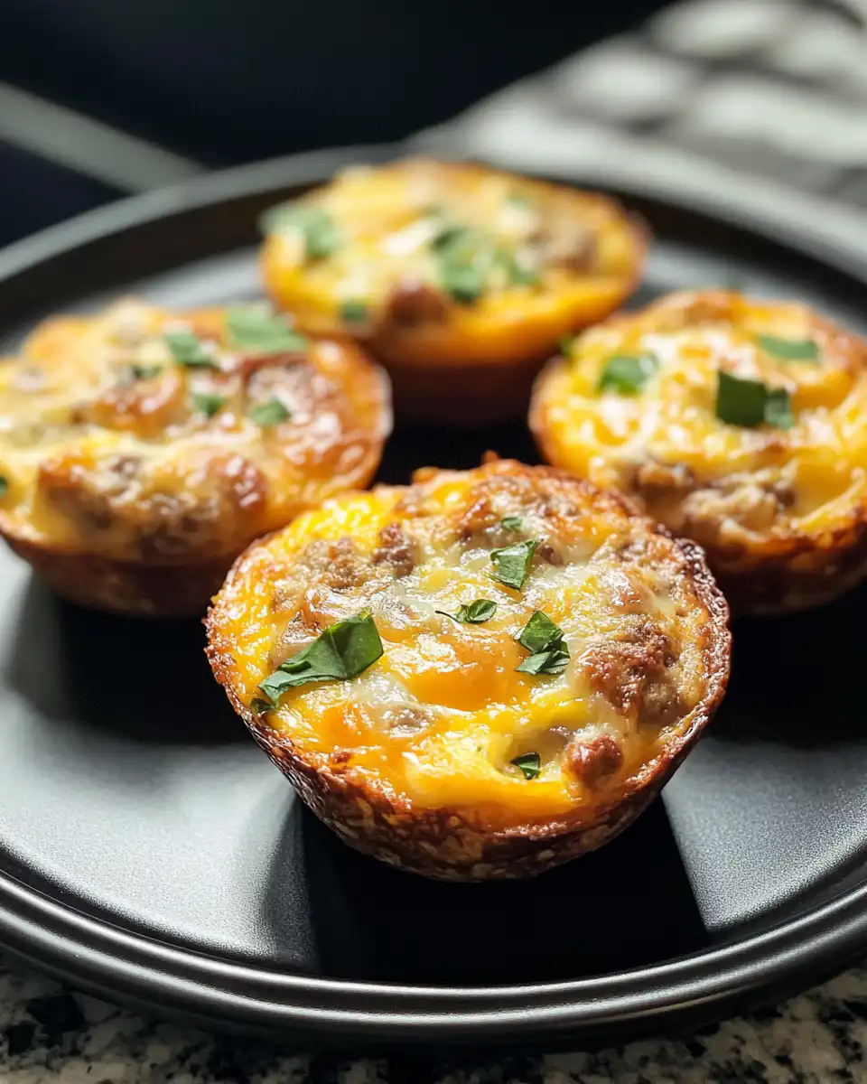 High protein egg muffins in a batch