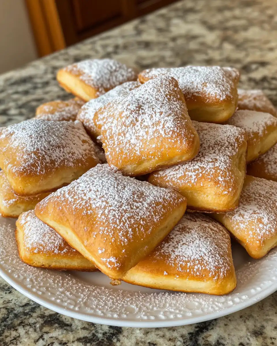 Fresh beignets cooking excitement in pressure cooker with float valve