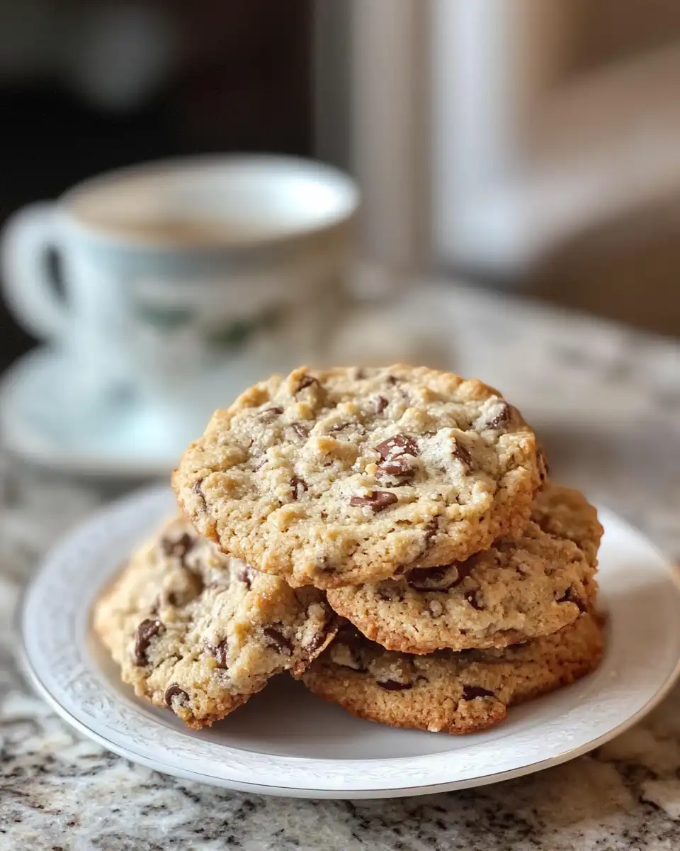Homemade crumble cookies fresh out of the pressure cooker with rich chocolate