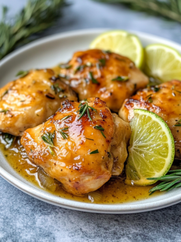 Honey Lime Chicken Recipe taken with iphone 15 pro max --iw 2 --ar 4:5 --v 6.1 --raw