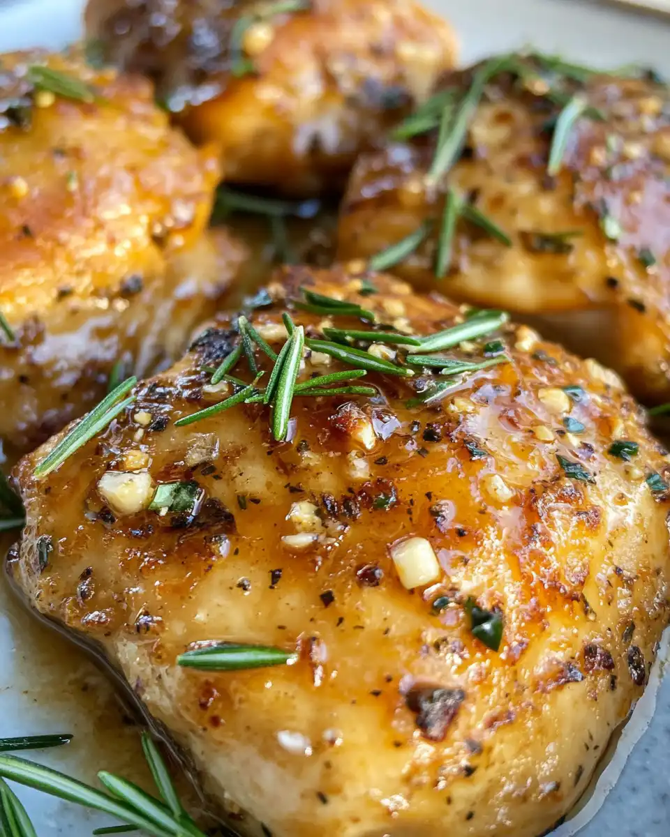 Drizzled hot honey sauce on crispy chicken pieces