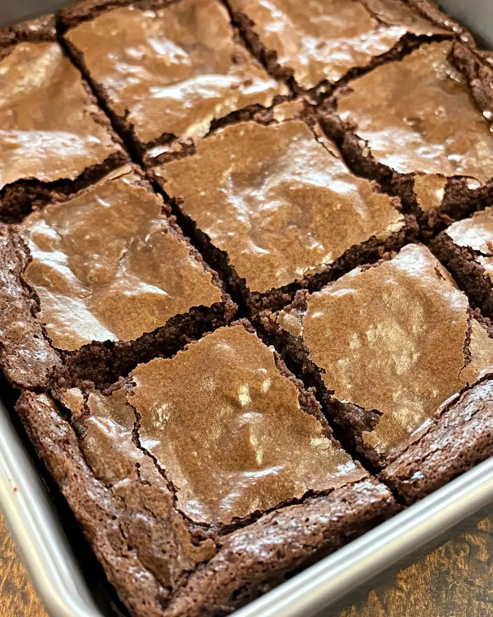 Mixing and preparing chocolate brownie pudding batter