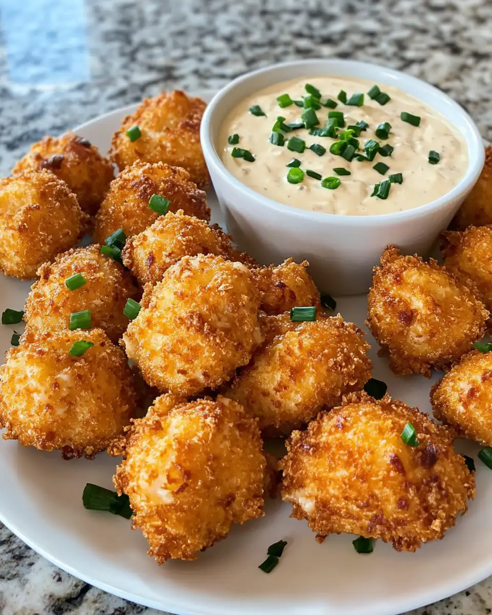 Plate of finished Savory Iowa Party Bites ready to serve