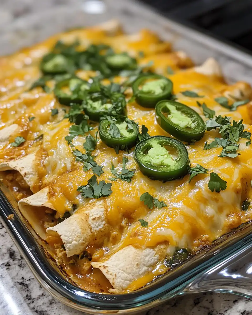 Ingredients for Jalapeno Popper Chicken Enchiladas