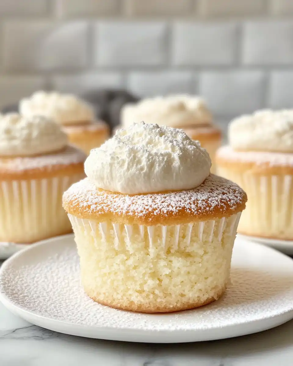 Slices of fluffy cotton cheesecake on a serving plate