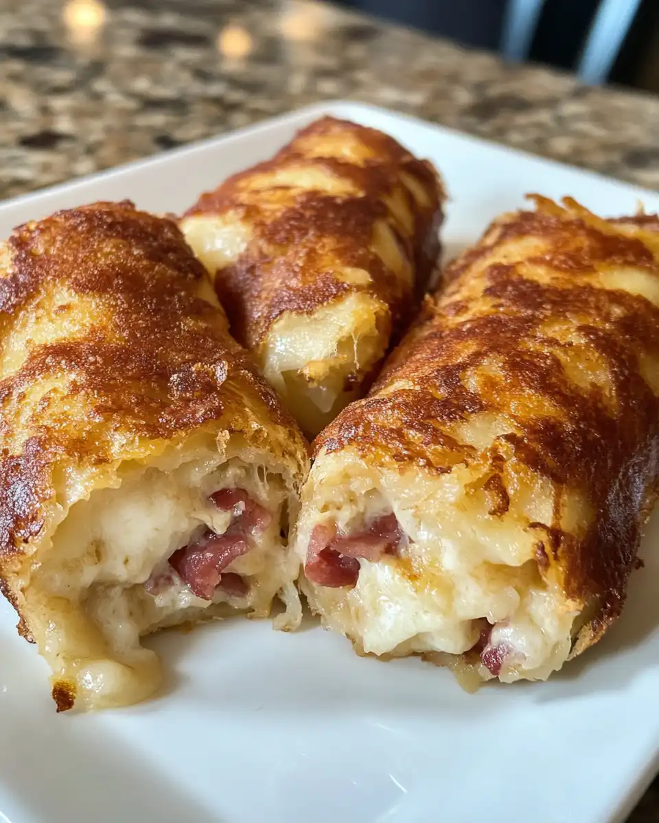 Ingredients and chaffle preparation for Keto Reuben Sandwich roll-ups