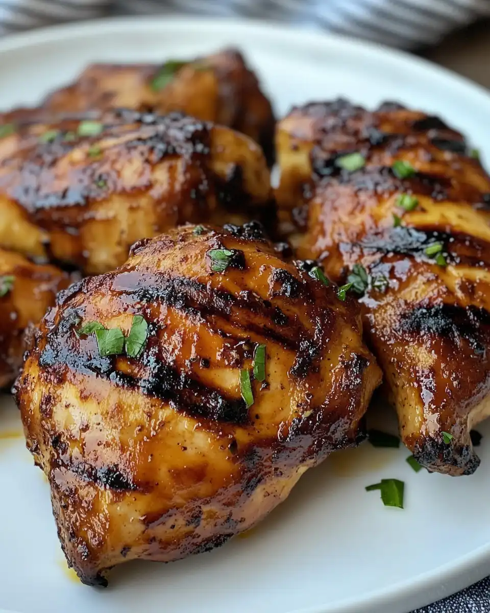 Plated Key West grilled chicken served