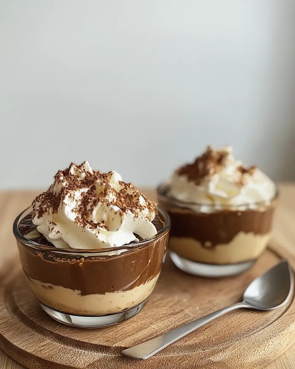 Final koffiemousse serving glasses