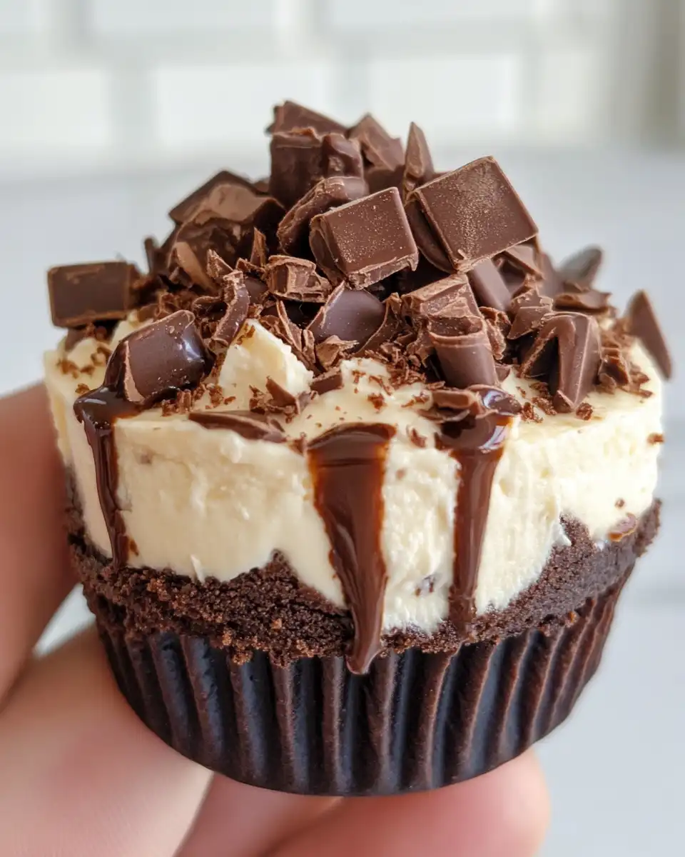 Loaded Brownie Cheesecake Cup