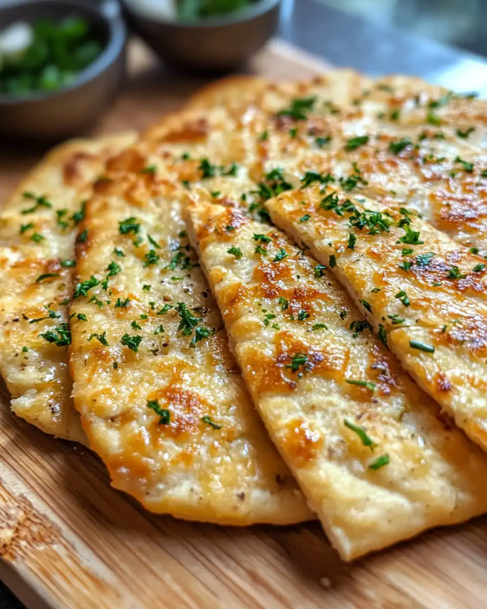 Serving Keto Flatbread