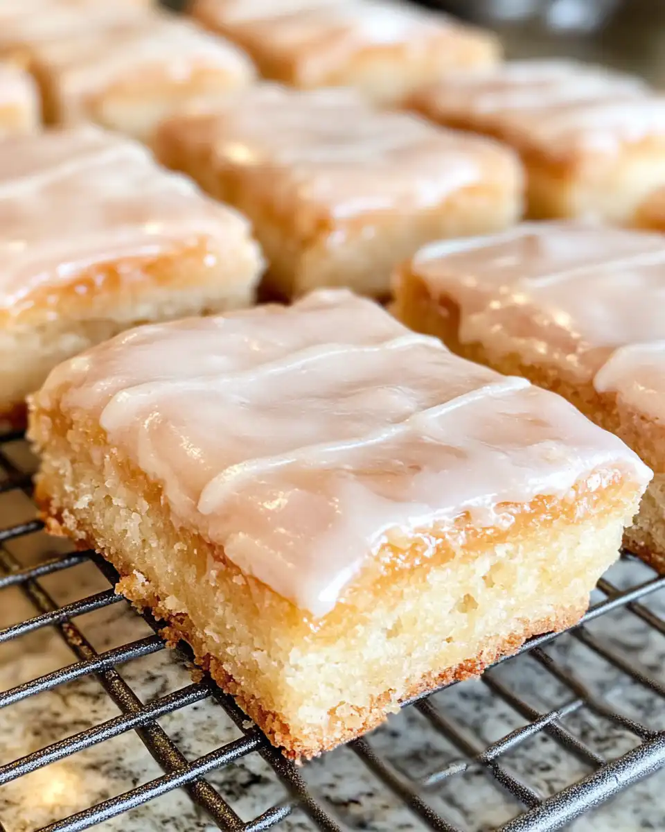 Maple donut bars dough rising sealed in pressure cooker
