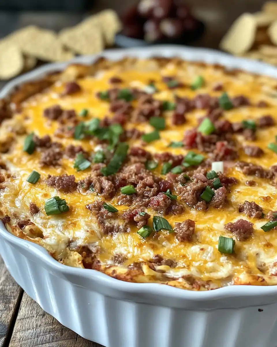 Ingredients for Texas Trash Dip including cream cheese and cheese blend