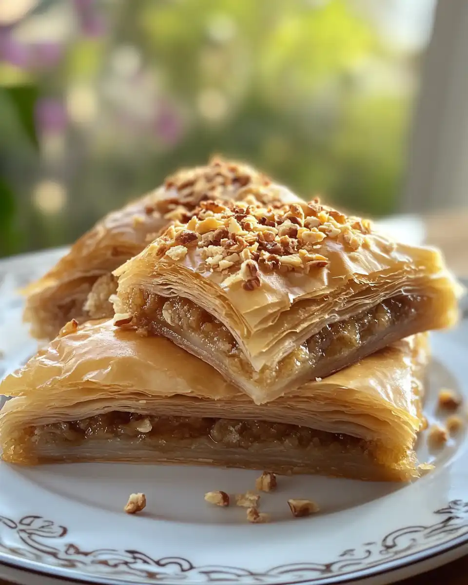 Steam rising from pressure cooker bundt cake resembling baklava