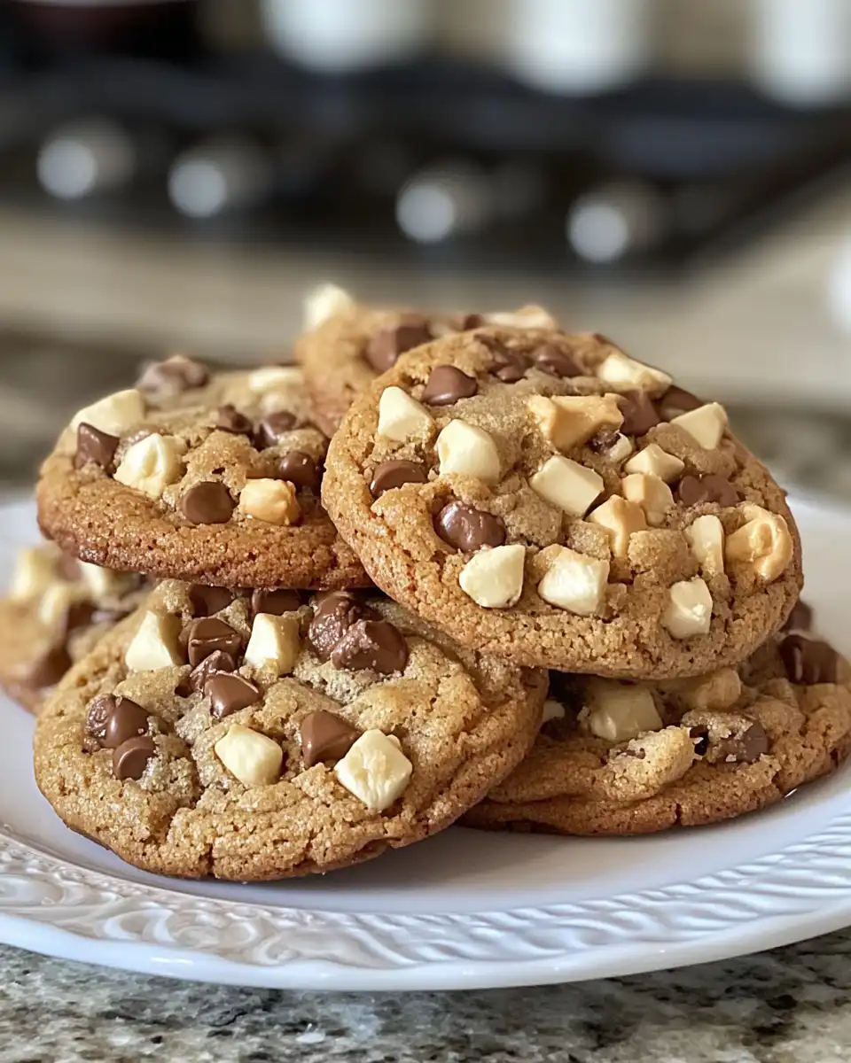 Neiman Marcus cookies fresh out of pressure cooker with melty chocolate