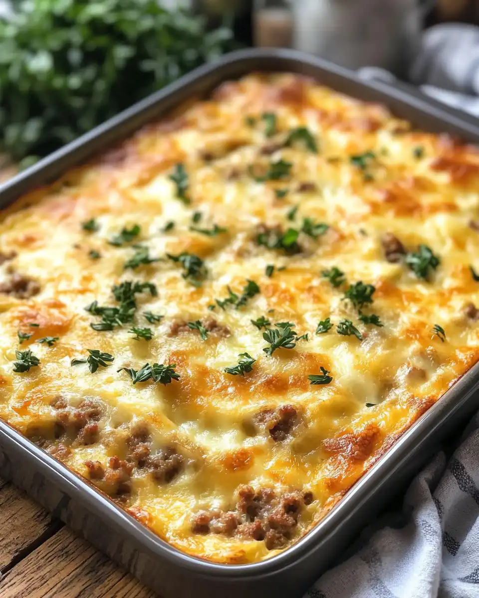 Pressure cooker heating pancake, sausage and bacon breakfast casserole
