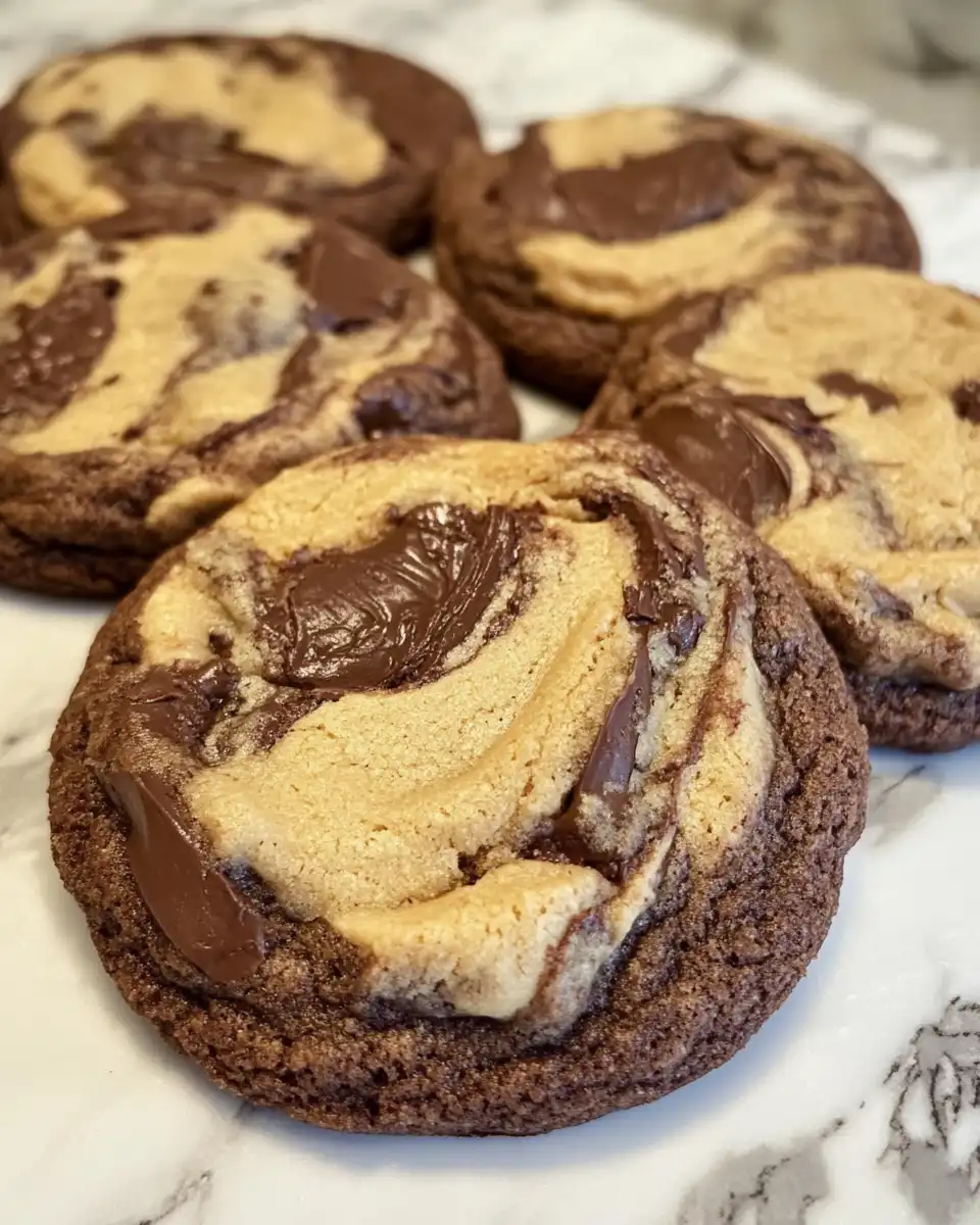 Peanut Butter Filled Brownie Cookies fresh out of pressure cooker