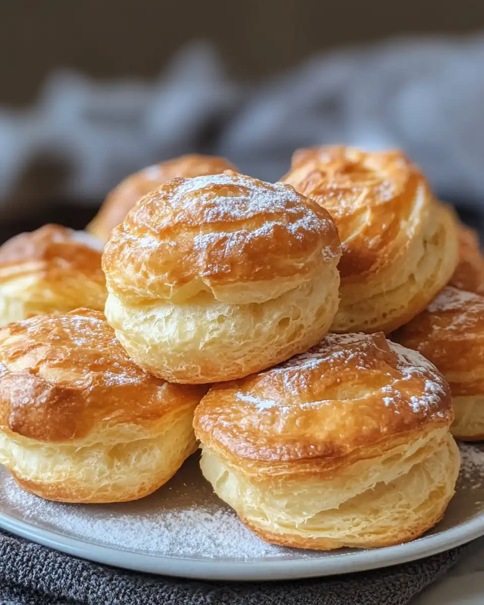 Pressure cooker with puff pastry dish