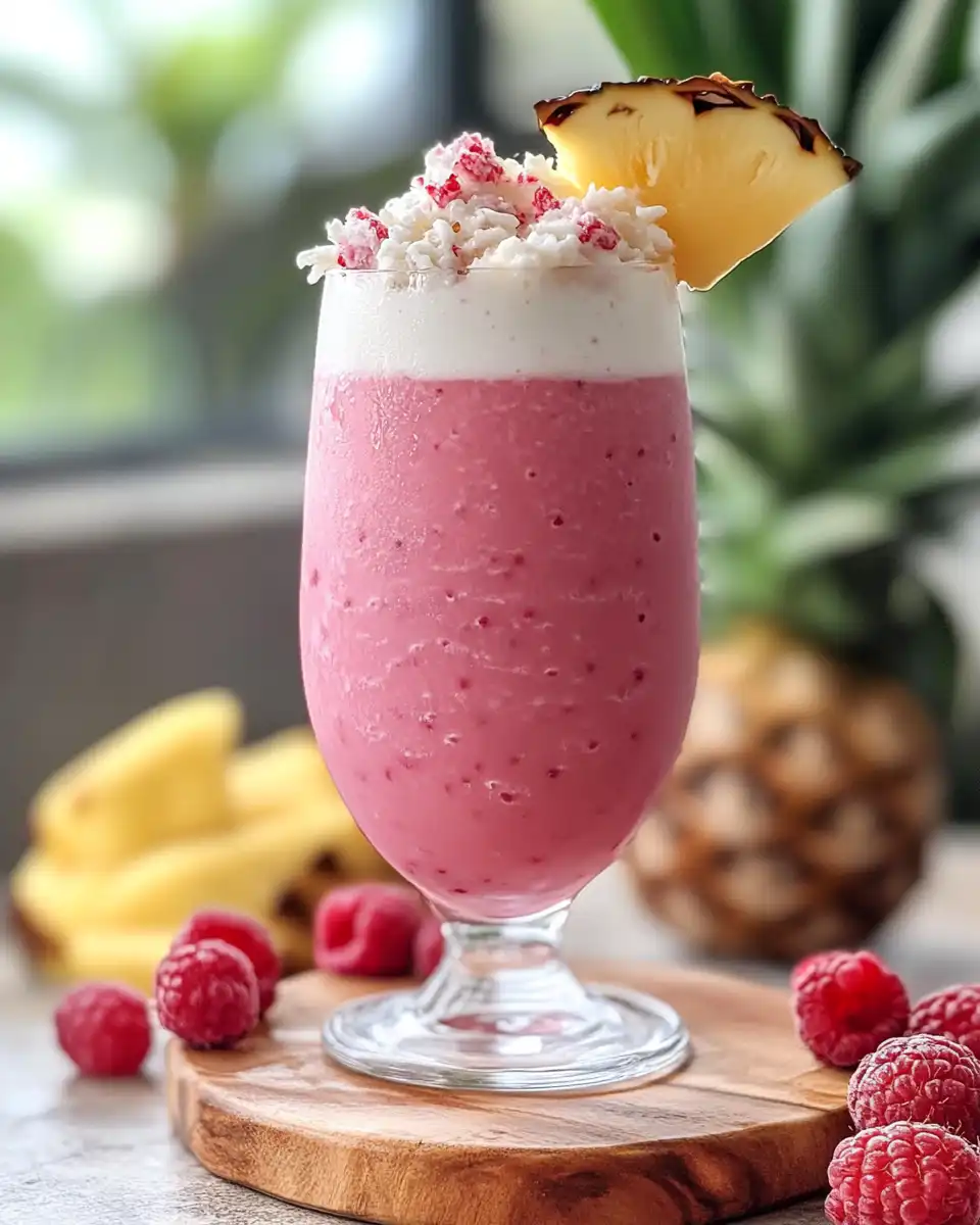 Pressure cooker with float valve rising for Raspberry Colada