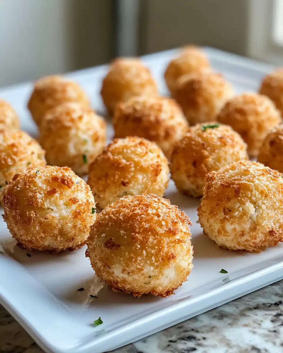 Reuben Balls coating with batter and breadcrumbs before frying