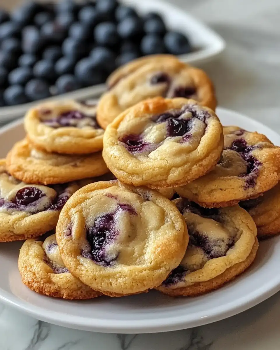 Blueberry Cheesecake Cookies fresh out of the pressure cooker