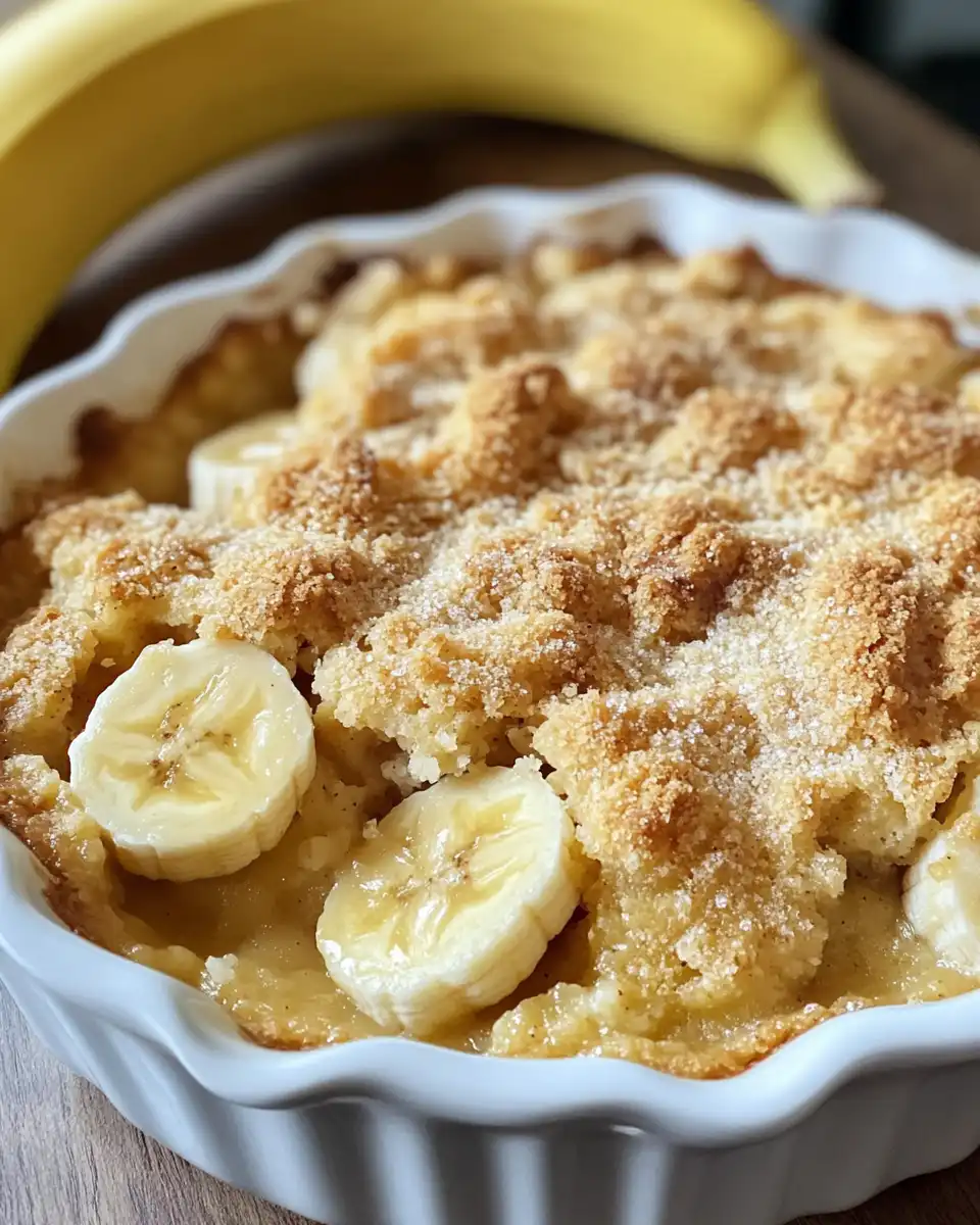 Pressure cooker with Southern Banana Cobbler inside