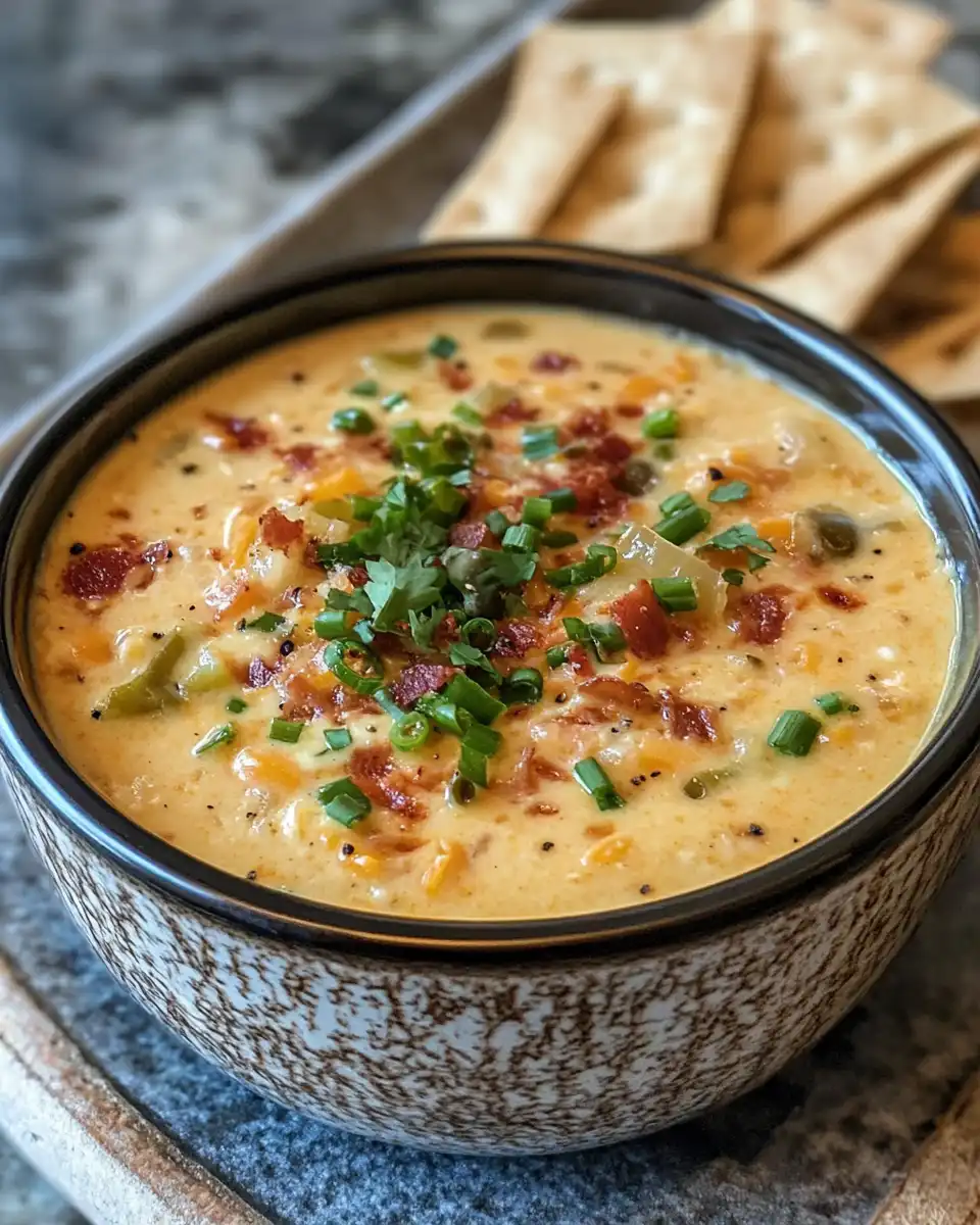 Pressure cooker steaming with jalapeño popper soup