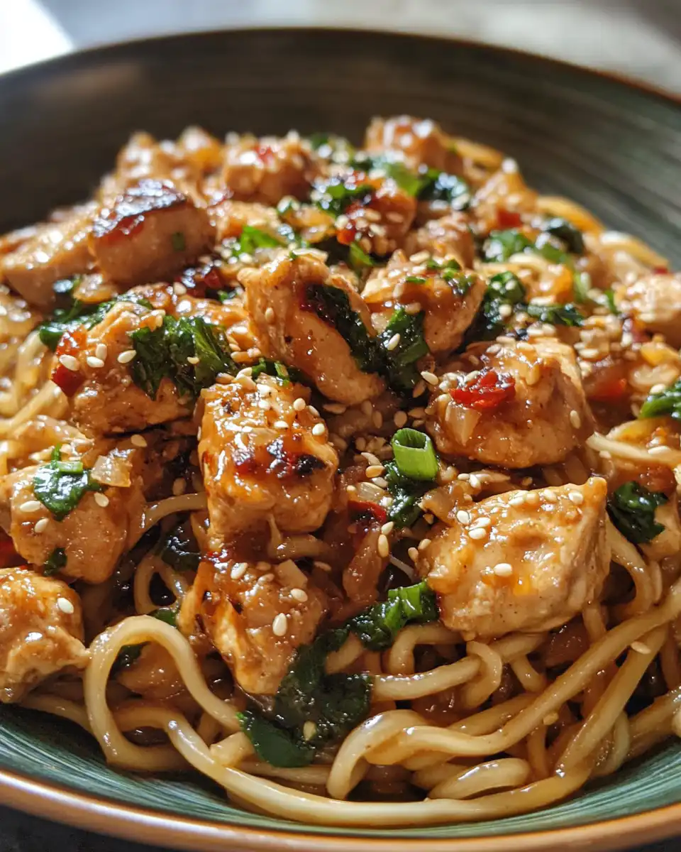 Steam rising as the Instant Pot starts building pressure for chicken noodles